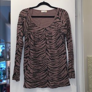 C&C California Zebra Top